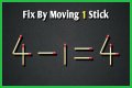 Matchstick Riddle: Solve 1x5=8 by Moving Just 1 Stick
